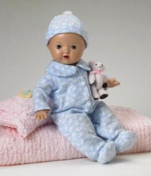 Effanbee - Dy-Dee Baby - Baby Blue Sleeper - Outfit